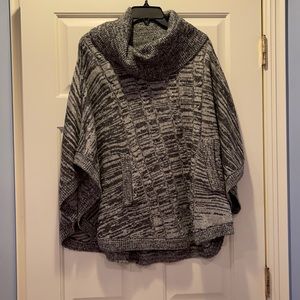 Market & Spruce sweater poncho - S/M, never worn